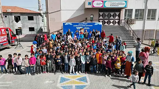 Depremzede çocuklara spor etkinliği