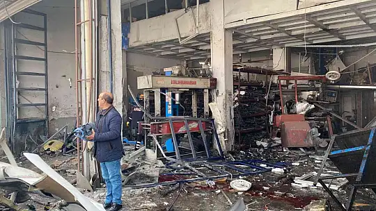 Diyarbakır'da Sanayi Sitesi'nde patlama: Yaralılar var