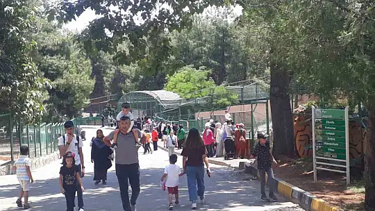 Doğal yaşam parkı, bayram tatilinde yüz bin ziyaretçi ağırladı