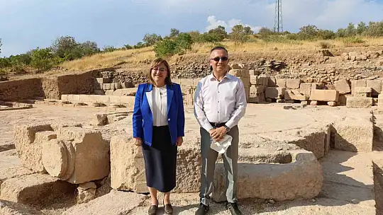 Dülük Antik Kenti'ndeki kazı çalışmalarının yıl geneline yayılması hedefleniyor