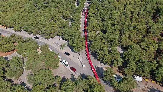 Dünya Yürüyüş Günü'nde, doğada yürüdüler