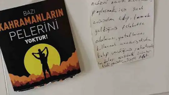 Duygulandıran nota onurlandıran cevap