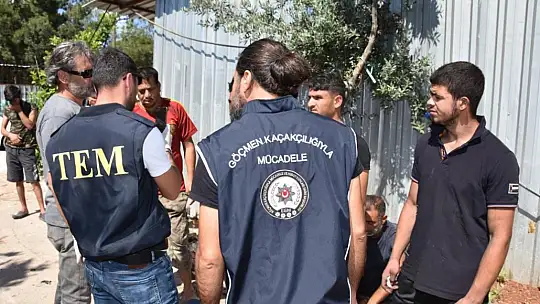 Düzensiz göçle mücadele operasyonlarında bin 543 düzensiz göçmen yakalandı
