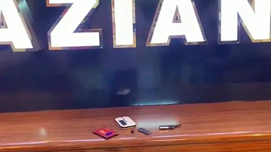 Ehliyet sınavına kopya düzeneği ile girmek istedi
