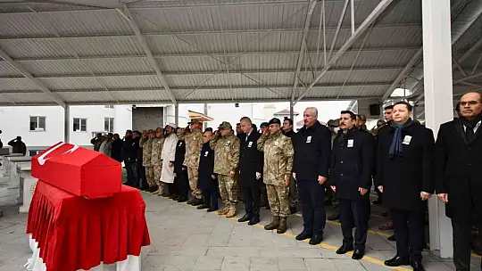 Elbab şehidi Kurt, dualarla memleketine uğurlandı