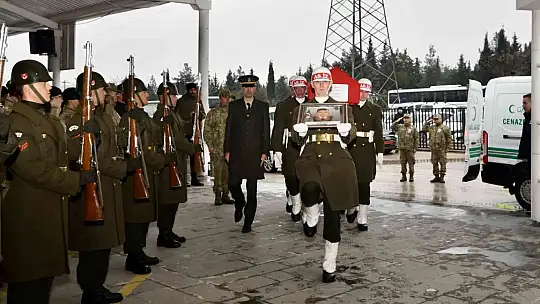 Elbab şehidi Kurt, dualarla memleketine uğurlandı