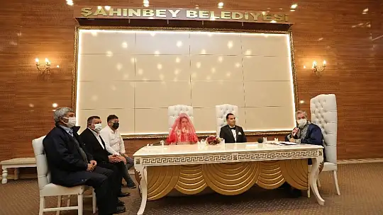 En fazla nikah kıyma rekoru Şahinbey'de
