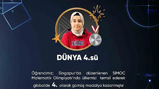 Erdem Koleji'nden olimpiyat başarısı