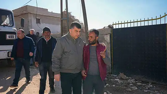 Fadıloğlu: 'En kısa sürede vatandaşlarımızın kalıcı barınma noktaları tesis edilmiş olacak'