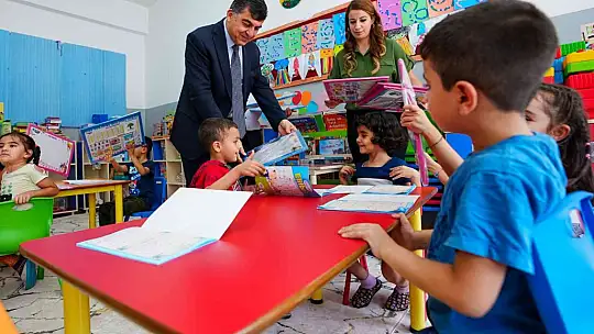 Fadıloğlu, ana sınıfı öğrencilerini ziyaret etti