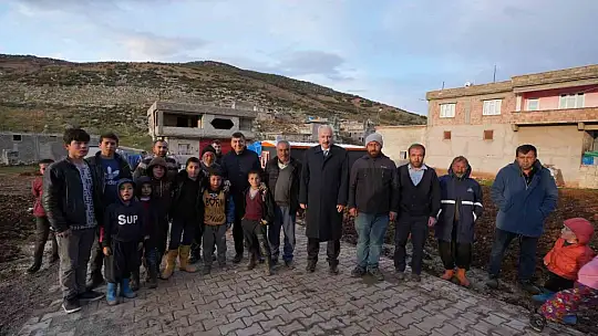 Fadıloğlu, iftar öncesi atalar sakinleriyle bir araya geldi