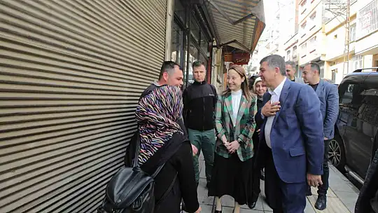 Fadıloğlu, milletvekili adaylarıyla esnafın sorunlarını dinledi