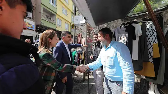 Fadıloğlu, milletvekili adaylarıyla esnafın sorunlarını dinledi