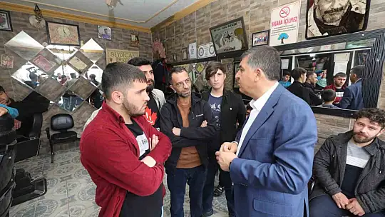 Fadıloğlu, milletvekili adaylarıyla esnafın sorunlarını dinledi