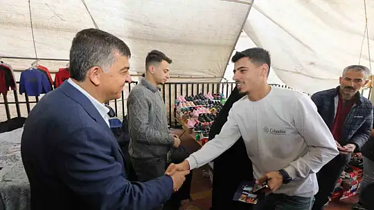 Fadıloğlu, milletvekili adaylarıyla esnafın sorunlarını dinledi