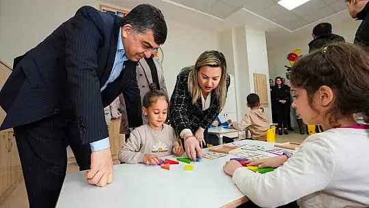 Fadıloğlu'ndan ana sınıfı öğrencilerine moral ziyareti