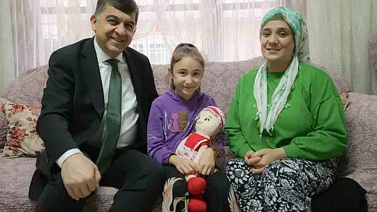 Fadıloğlu'ndan, engelli vatandaşlara sürpriz ziyaret