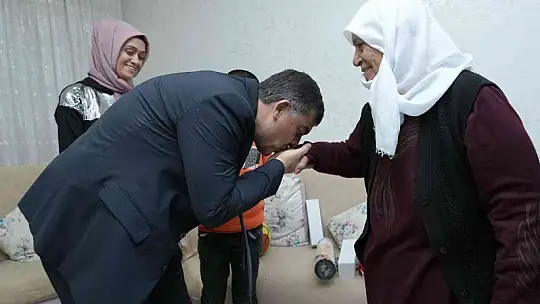 Fadıloğlu yeni yıla saatler kala 4 hanenin konuğu oldu