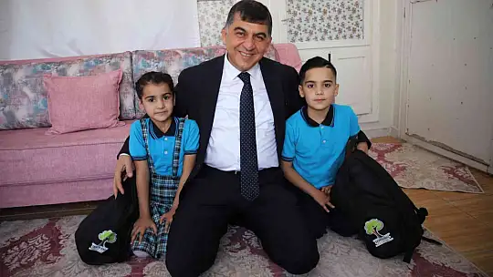 Fadıloğlu, yetim öğrencilere verdiği sözü tuttu