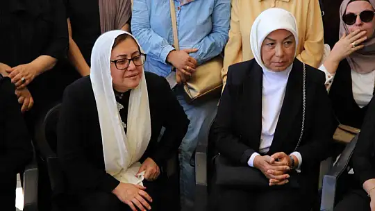 Fatma Şahin'in babası Mustafa Kıymık son yolculuğuna uğurlandı