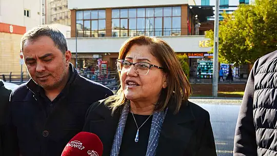 Fatma Şahin, yenilenen Belediye Pasajı'nı ziyaret etti