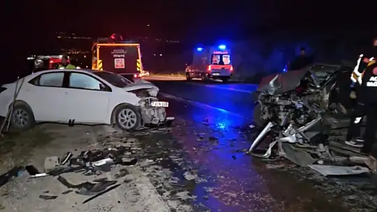 Feci kaza baba ile oğlunu hayattan kopardı