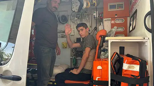 Felçli geldiği hastaneden yürüyerek çıktı