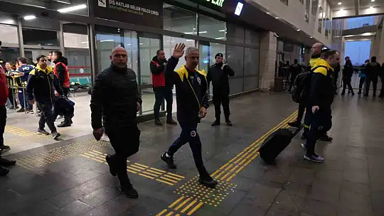 Fenerbahçe, kupa maçı için Gaziantep'te