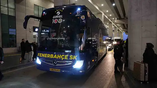 Fenerbahçe, kupa maçı için Gaziantep'te