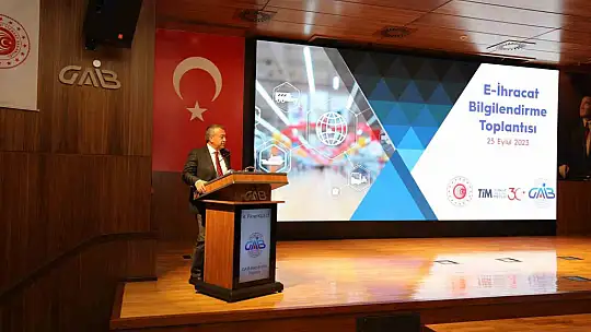 GAİB'de E-İhracat Bilgilendirme Toplantısı gerçekleştirildi