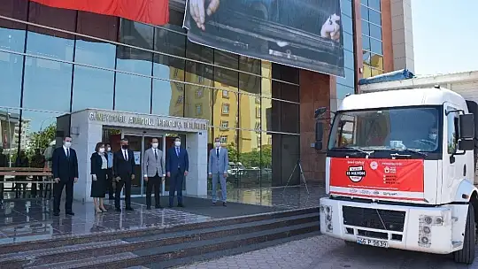 GAİB'ten bölge illerine 750 bin adet maske desteği