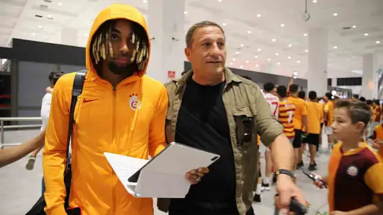 Galatasaray takımı Gaziantep'te