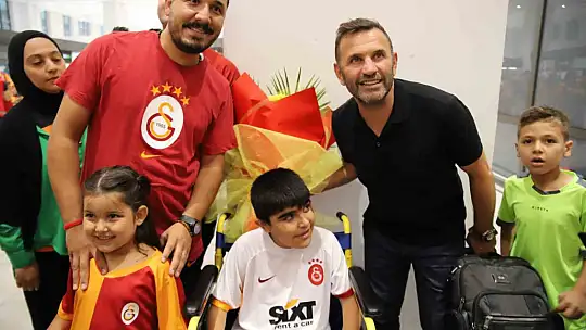 Galatasaray takımı Gaziantep'te