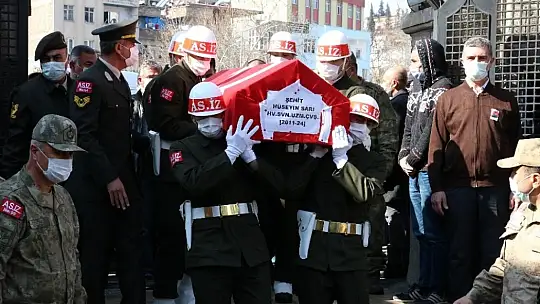 Gara şehidi Kahramanmaraş'ta son yolculuğuna uğurlanıyor
