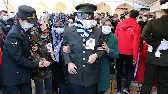 Gara şehidi Kahramanmaraş'ta son yolculuğuna uğurlanıyor