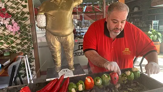 Gastronomi kentinde peynir kebabı