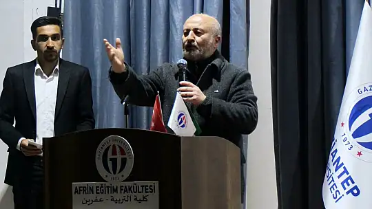 GAÜN Afrin Eğitim Fakültesi'nde 18 Mart Çanakkale Zaferi ve Şehitlerini Anma programı