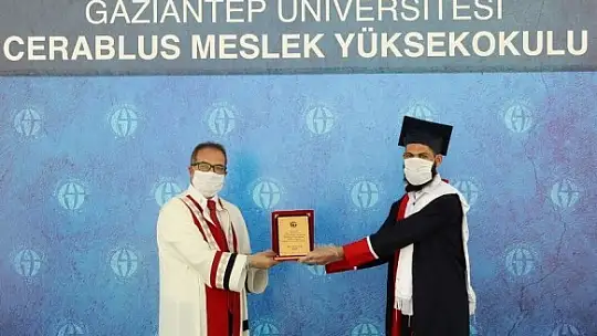 GAÜN Cerablus Meslek Yüksekokulu ilk mezunlarını verdi