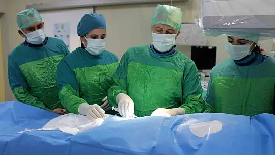 GAÜN Hastanesi'nde ameliyatsız tedavi yöntemi başarıyla uygulanıyor