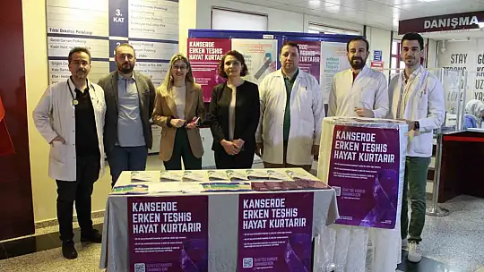 GAÜN Hastanesi'nde kanser farkındalığı etkinliği düzenlendi