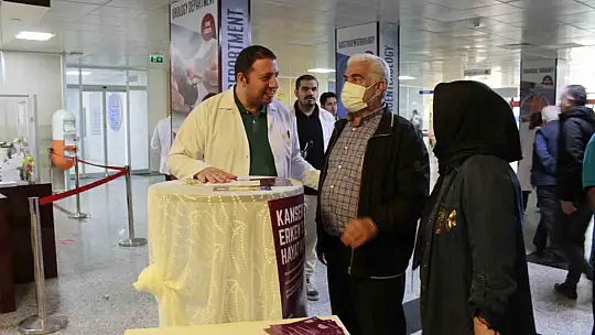 GAÜN Hastanesi'nde kanser farkındalığı etkinliği düzenlendi