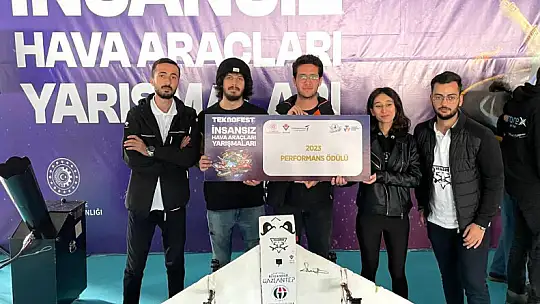 GAÜN öğrencileri TEKNOFEST'te üstün başarı sergiledi