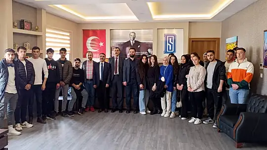 GAÜN öğrencilerinden denetimli serbestlik müdürlüğüne teknik gezi