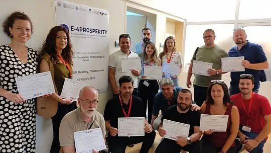 GAÜN'ün E-4PROSPERITY Projesi Selanik'te başarıyla başladı