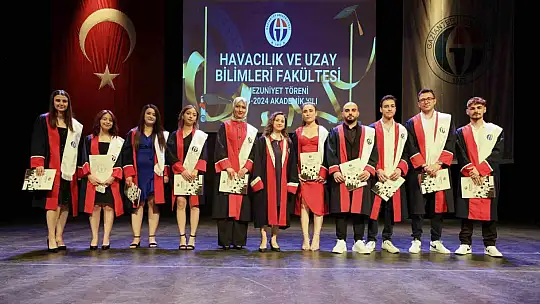 GAÜN'ün genç havacıları mezun oldu