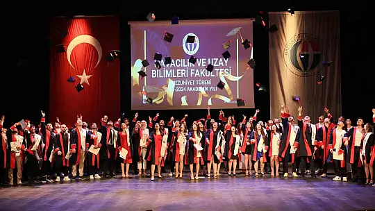 GAÜN'ün genç havacıları mezun oldu
