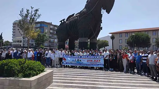 Gazi torunları şehitler diyarında