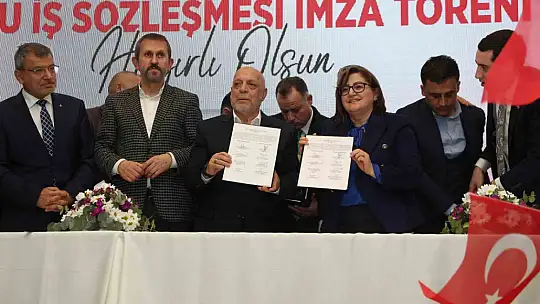 Gaziantep Büyükşehir'den çalışanlara yüzde 100 zam