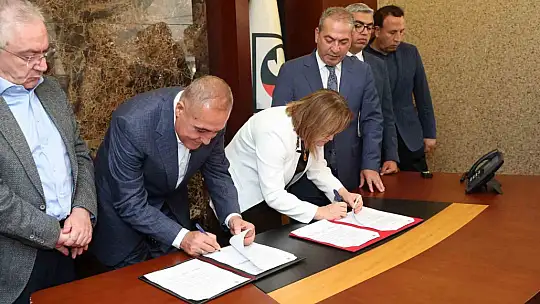 Gaziantep Büyükşehir ve OSB iş birliğinde yeni arıtma tesisi için imzalar atıldı