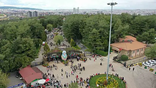 Gaziantep Doğal Yaşam Parkı'na bayramda ziyaretçi akını
